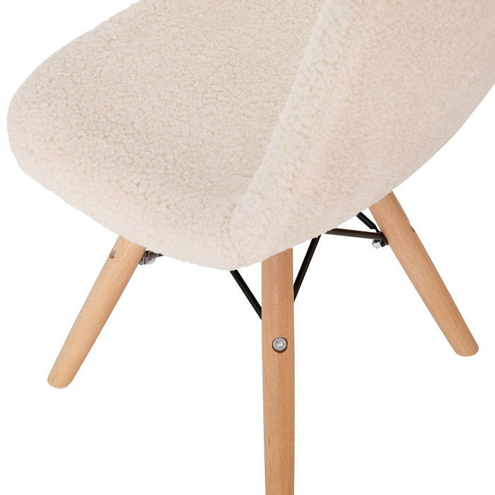 Flash Furniture Zula Kids Faux Sherpa Chair