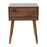 Flash Furniture Hatfield One Drawer End Table, Dark Walnut