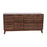 Flash Furniture Hatfield 4 Door Buffet Sideboard, Dark Walnut - EM-0372-WAL-GG