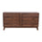 Flash Furniture Hatfield 4 Door Buffet Sideboard, Dark Walnut