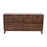 Flash Furniture Hatfield 4 Door Buffet Sideboard, Dark Walnut