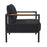 Flash Furniture Lea Patio Chair, Charcoal