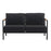 Flash Furniture Lea Loveseat, Charcoal