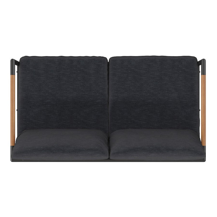 Flash Furniture Lea Loveseat, Charcoal