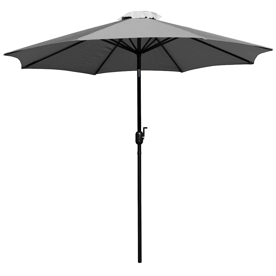 Flash Furniture Kona Round Patio Umbrella, Gray - GM-402003-GY-GG