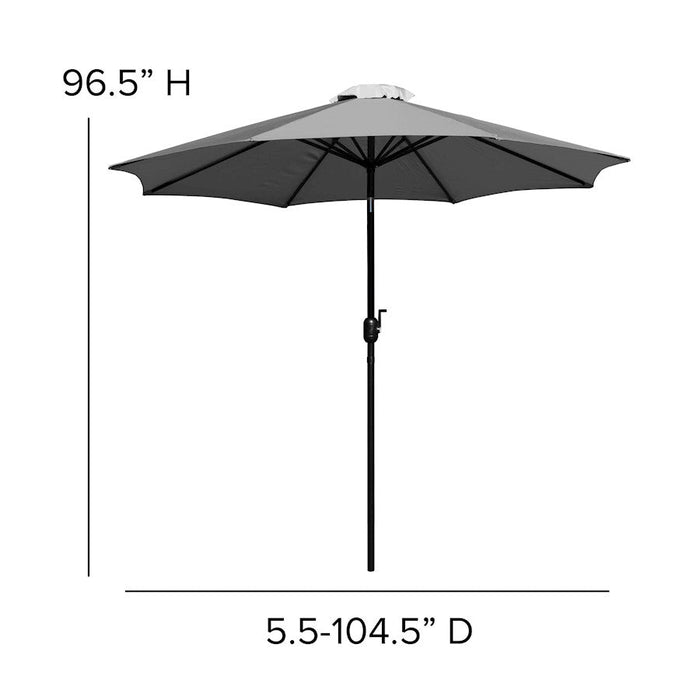 Flash Furniture Kona Round Patio Umbrella