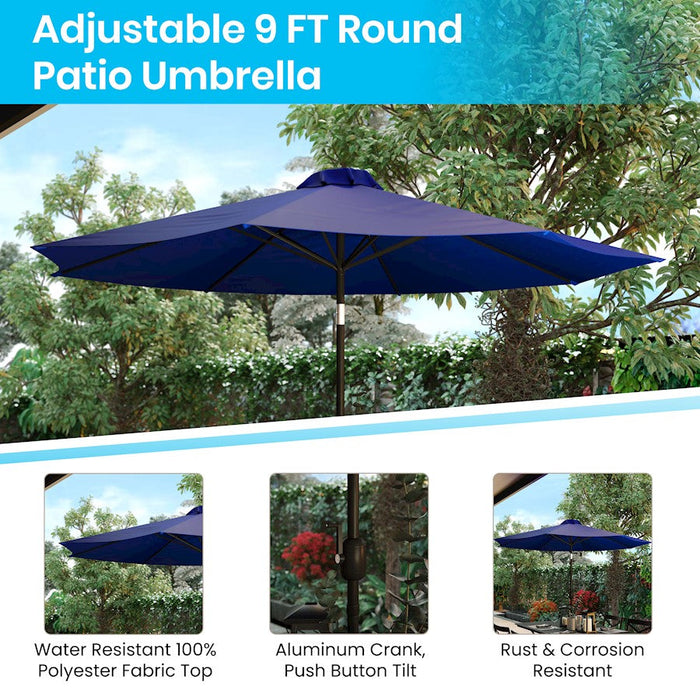 Flash Furniture Kona Round Patio Umbrella