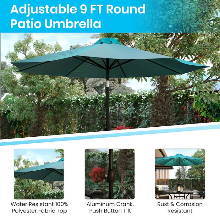 Flash Furniture Kona Round Patio Umbrella