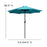 Flash Furniture Kona Round Patio Umbrella