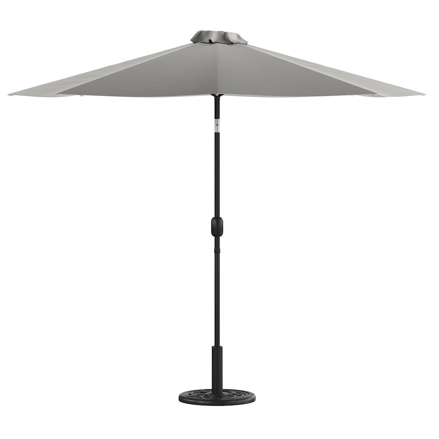 Flash Furniture Sunny Umbrella, Gray - GM-402003-UB19B-GY-GG