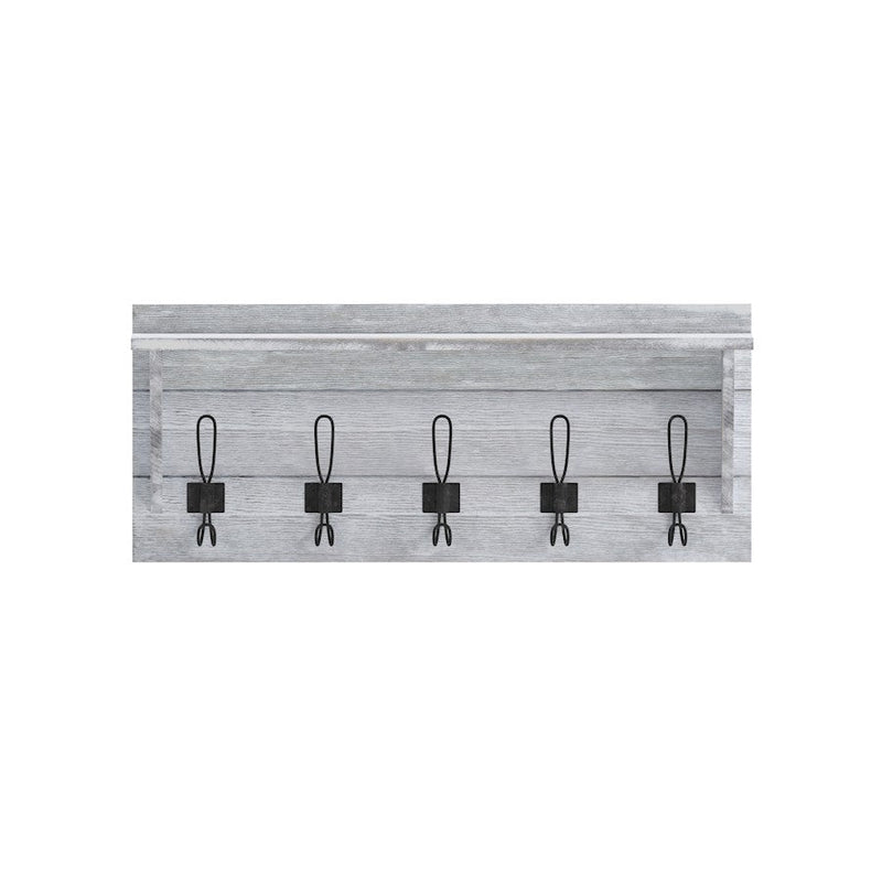 Flash Furniture Daly Wall Mount Shelf, White Wash