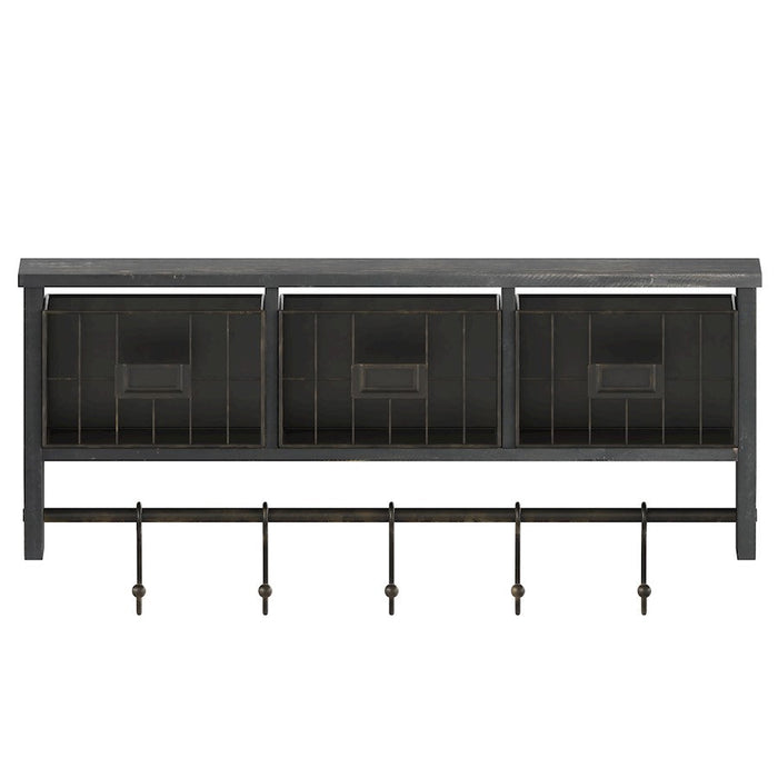 Flash Furniture Daly Wall Storage Rack