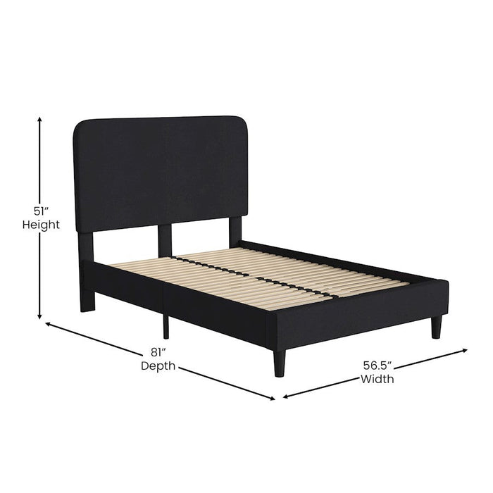 Flash Furniture Addison Platform Bed/Headboard