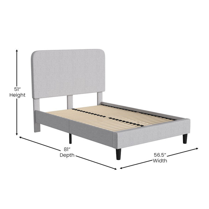 Flash Furniture Addison Platform Bed/Headboard