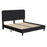 Flash Furniture Addison King Platform Bed/Headboard, BK - HG-3WPB21-K04-K-BK-GG