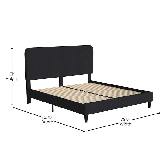 Flash Furniture Addison Platform Bed/Headboard