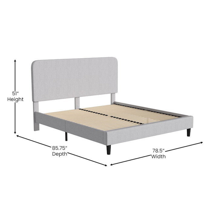 Flash Furniture Addison Platform Bed/Headboard