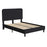 Flash Furniture Addison QU Platform Bed/Headboard, BK - HG-3WPB21-Q03-Q-BK-GG