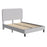 Flash Furniture Addison QU Platform Bed/Headboard, Grey - HG-3WPB21-Q03-Q-GY-GG