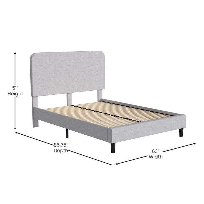 Flash Furniture Addison Platform Bed/Headboard