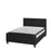 Flash Furniture Tribeca Full Platform Bed Set, Black - HG-BM10-22-GG