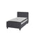 Flash Furniture Tribeca Twin Platform Bed Set, Dark Gray - HG-BM10-29-GG