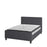 Flash Furniture Tribeca Full Platform Bed Set, Dark Gray - HG-BM10-30-GG