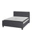 Flash Furniture Tribeca Queen Platform Bed Set, Dark Gray - HG-BM10-31-GG