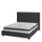 Flash Furniture Riverdale Queen Platform Bed Set, Black - HG-BM10-39-GG