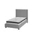 Flash Furniture Riverdale Twin Platform Bed Set, Light Gray - HG-BM10-41-GG