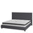 Flash Furniture Riverdale King Platform Bed Set, Dark Gray - HG-BM10-48-GG