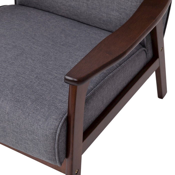 Flash Furniture Langston Faux Linen Arm Chair