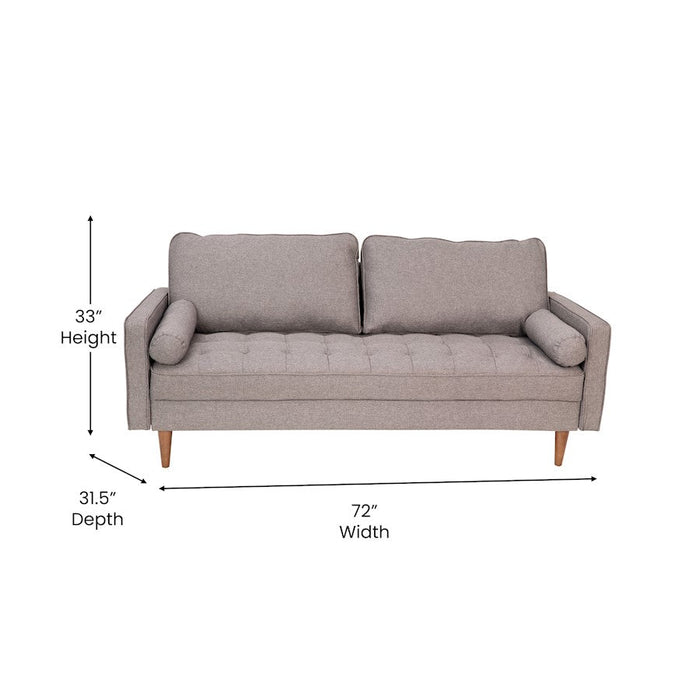 Flash Furniture Hudson Upholstered Sofa