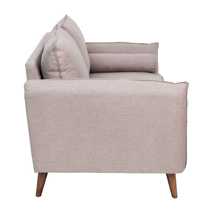 Flash Furniture Evie Taupe Upholstered Sofa, Taupe