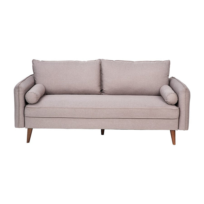 Flash Furniture Evie Taupe Upholstered Sofa, Taupe