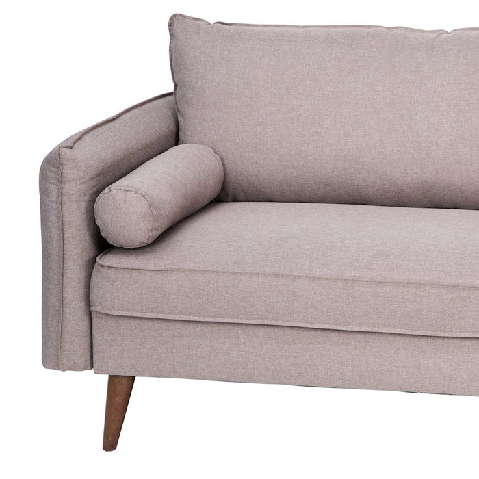 Flash Furniture Evie Taupe Upholstered Sofa, Taupe