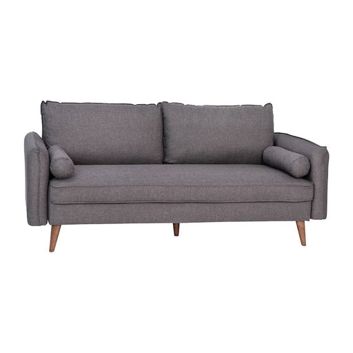 Flash Furniture Evie Gray Upholstered Sofa, Stone Gray - IS-VS100-GY-GG