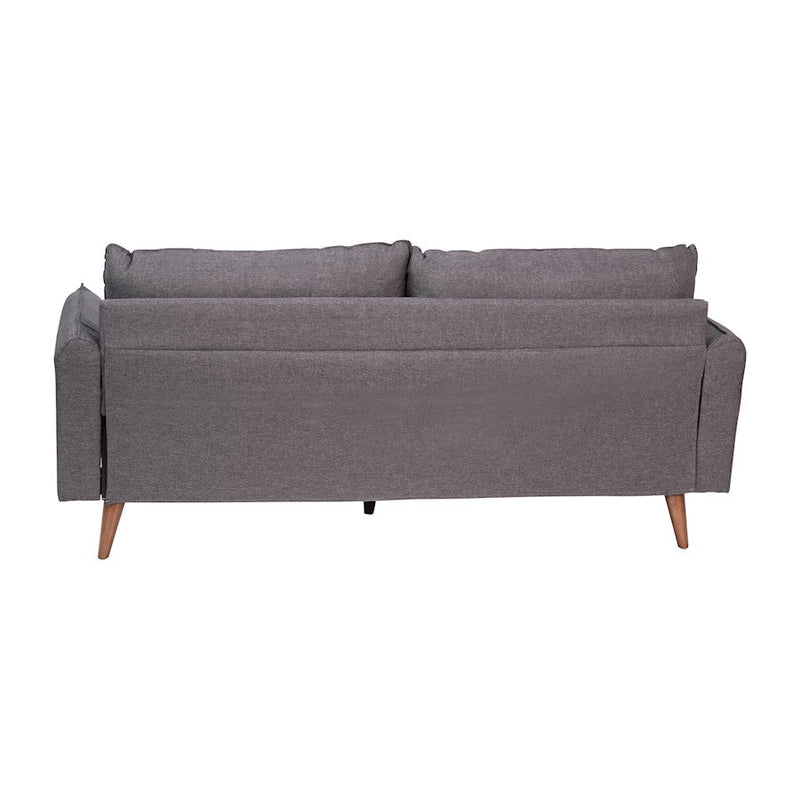 Flash Furniture Evie Gray Upholstered Sofa, Stone Gray