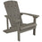 Flash Furniture Charlestown 3 Pc Adirondacks/Fire Pit