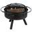 Flash Furniture Charlestown 3 Pc Adirondacks/Fire Pit