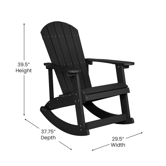 Flash Furniture Savannah 2 Rockers/1 Table