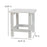 Flash Furniture Savannah 4 Rockers/1 Table