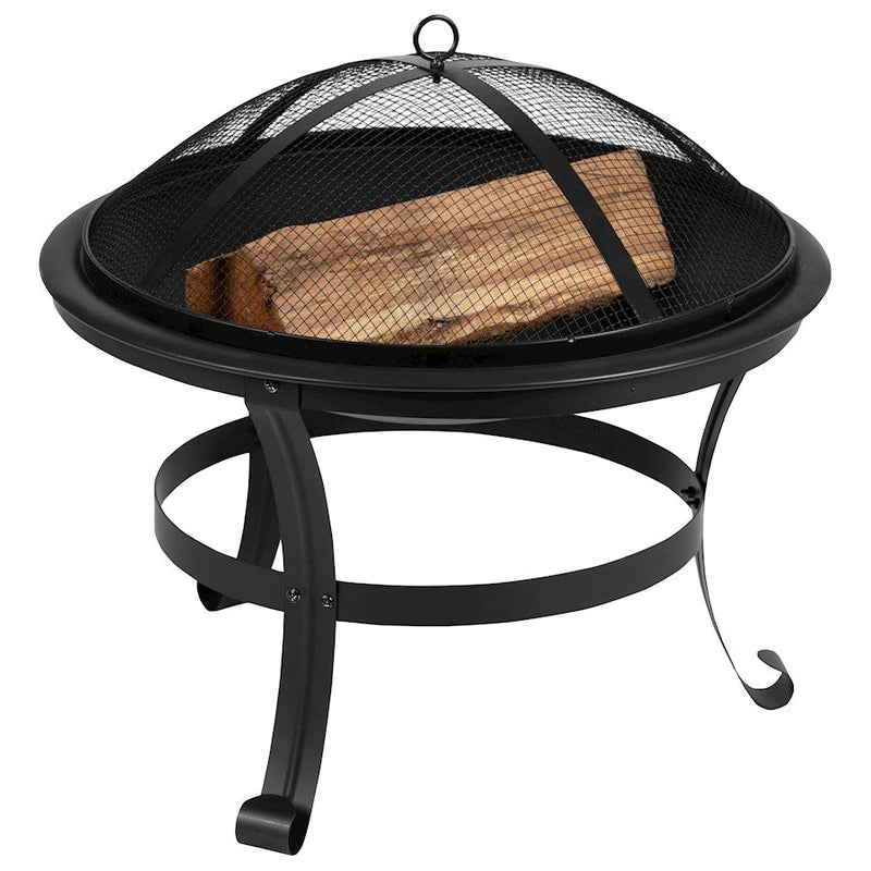 Flash Furniture Savannah Pack Of 4 Rockers/1 Table, Black