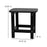 Flash Furniture Finn Pack Of 2 Rockers/Side Table