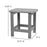 Flash Furniture Finn Pack Of 2 Rockers/Side Table