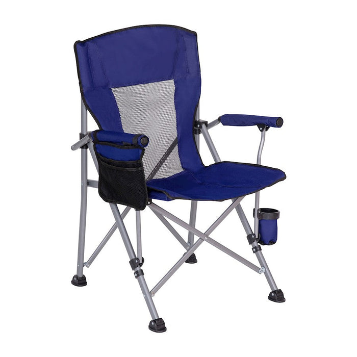 Flash Furniture Folding Camping Chair, Blue - JJ-CC302-BL-GG