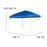 Flash Furniture Knox Canopy Tent/Folding Bench