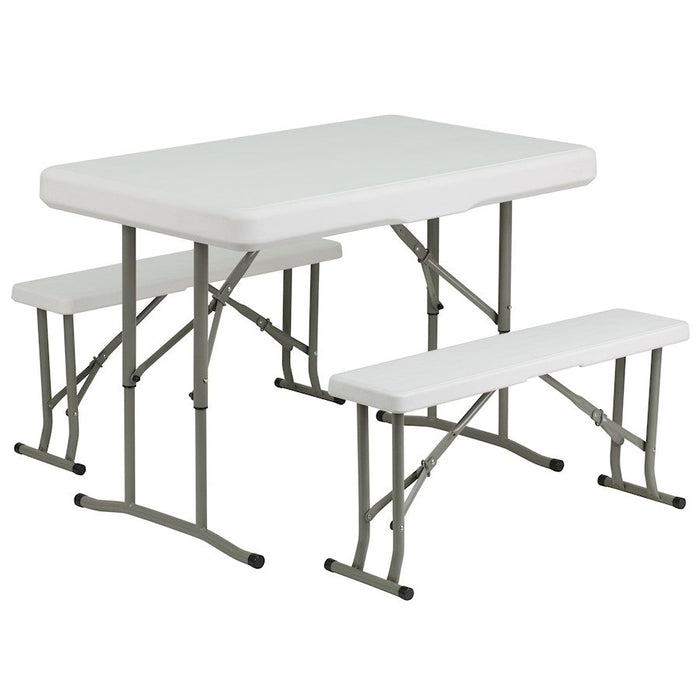 Flash Furniture Knox Canopy Tent/Folding Bench