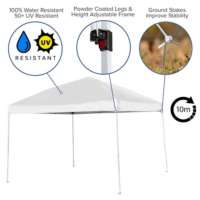 Flash Furniture Knox Canopy Tent/Folding Bench