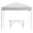 Flash Furniture Otis 10'X10' Canopy Tent/Folding Table, WH - JJ-GZ10183Z-WH-GG